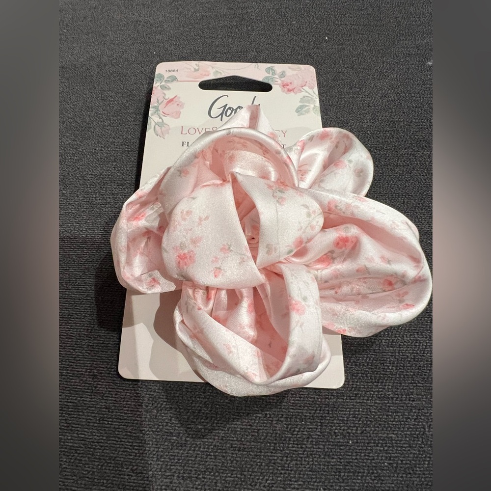 LoveShackFancy X Goode Pink Hair Scrunchie